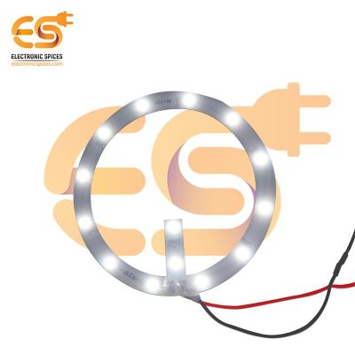 9V Cool White 360° Ring Light PCB LED